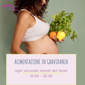 Alimentazione in gravidanza 14/09/2026
