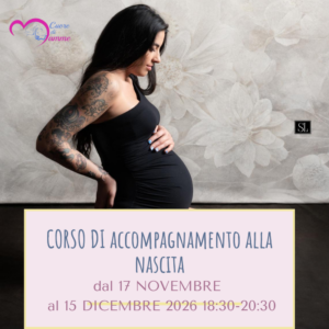 Corso di accompagnamento alla nascita 17/11/2026